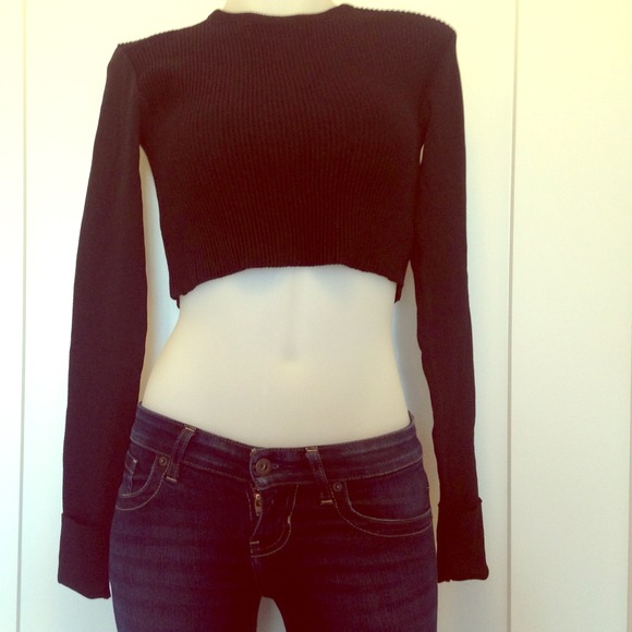 Zara knit crop top