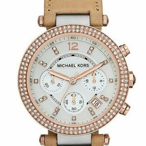 *WANTED* MK rose gold leather parker watch