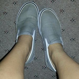 Grey vans (: