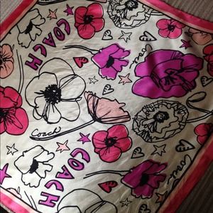 Authentic Coach accent scarf