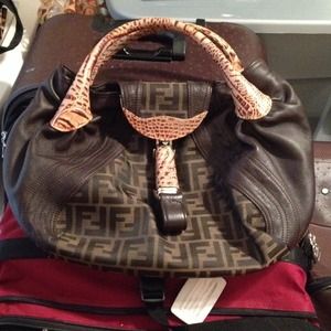 100% Leather Spy Bag