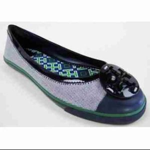 Tory Burch Canvas Flats