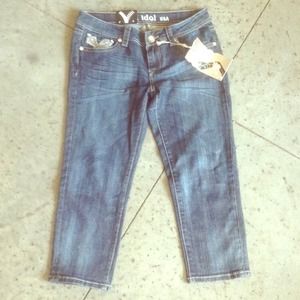 NWT LA Idol jean capris
