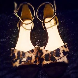 Nine West Cheetah Sandals