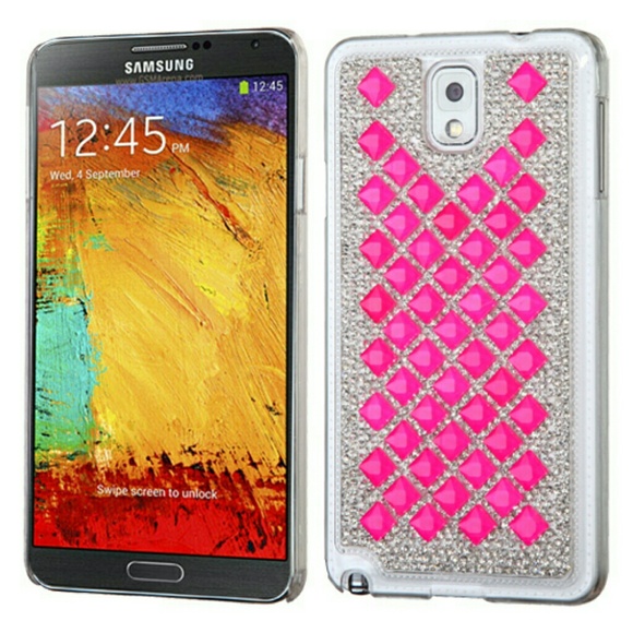 For Note 3 / N900a Hot Pink Desire Back Protector