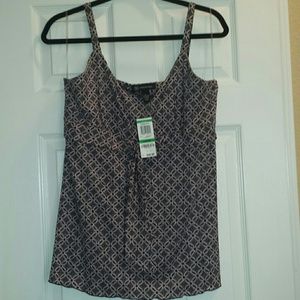 ***SOLD*** Black and Pink Pastel Blouse