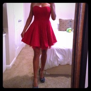 Gorgeous Full Red Dress