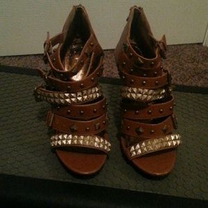 Carmel colored heels