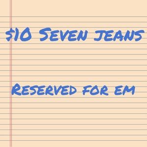 RESERVED Seven jeans 22