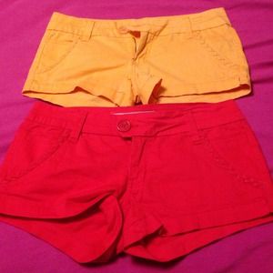 2 pairs of shorts! Never worn!