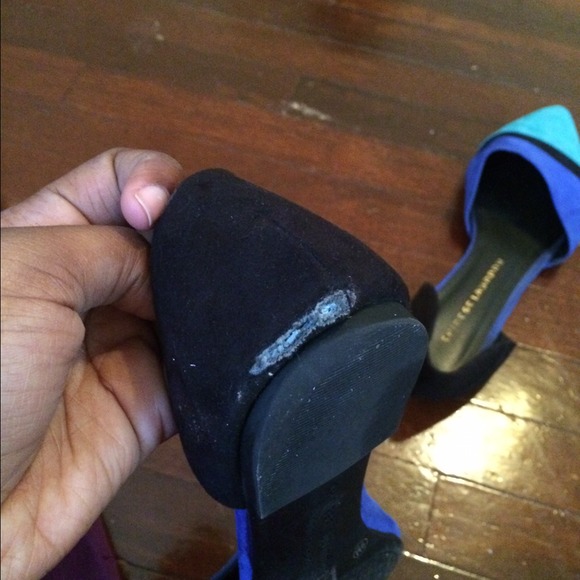 Chinese laundry indigo and turquoise flats - Picture 4 of 4