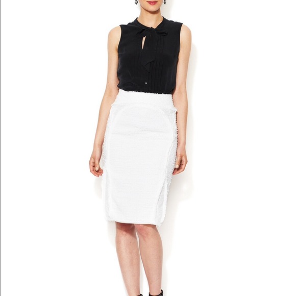 Zac Posen Fringed Pencil Skirt $1,390