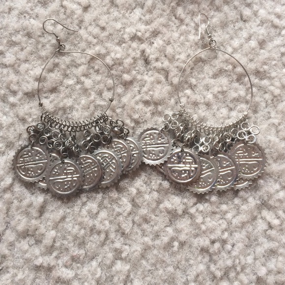 Gypsy coin earrings