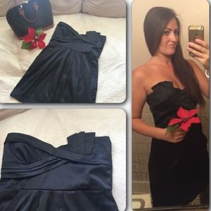 💕FABULOUS black satin dress💕