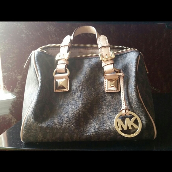 Michael Kors Grayson Small Logo Satchel