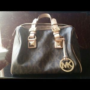 Michael Kors Grayson Small Logo Satchel