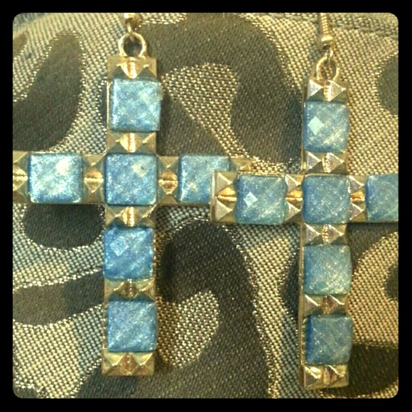 :) Cross Earings