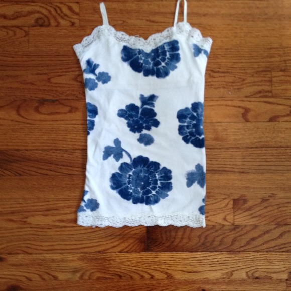 Blue Floral Cami
