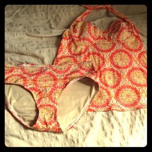 Victoria's Secret  tankini with high rise bottom