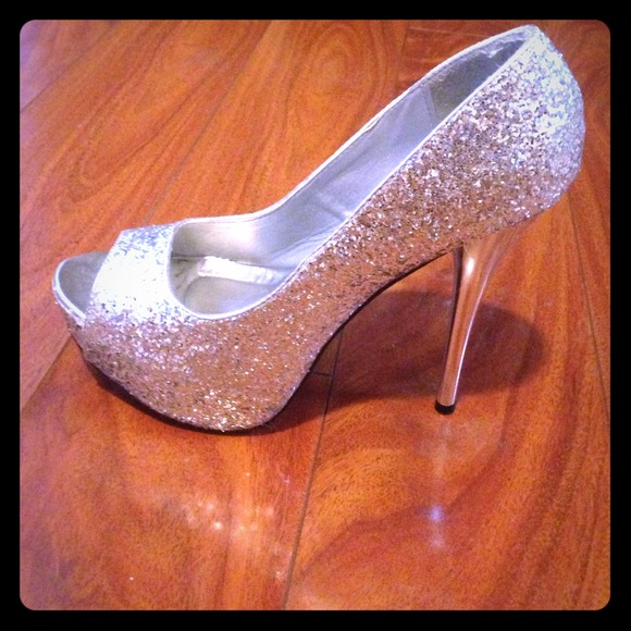 Silver heels!