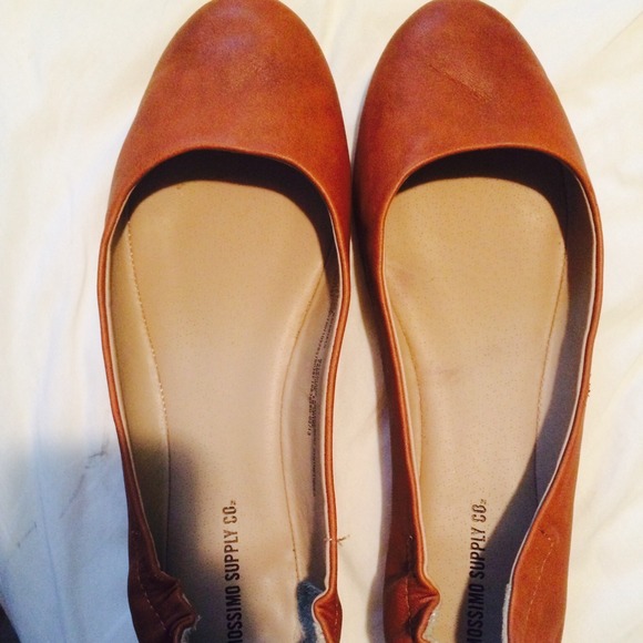 Target Cognac flats!