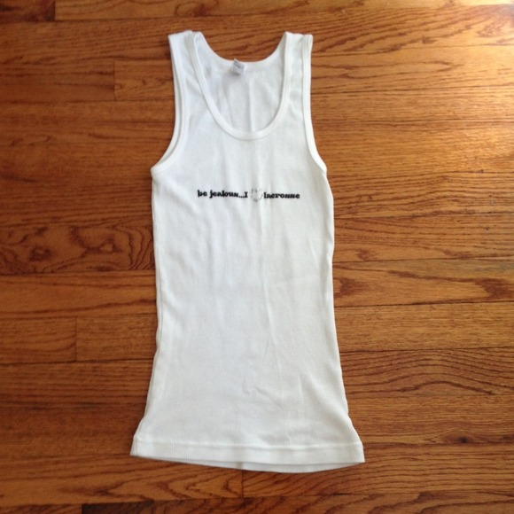 "Be jealous... I ❤️ Lacrosse" tank