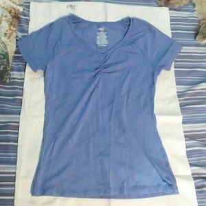 Blue/ brown/ pink tops