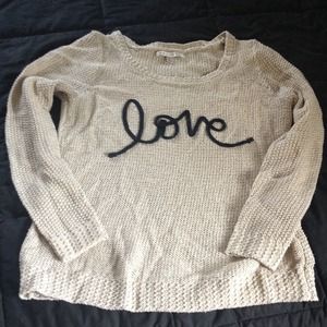 Larsen Conrad love sweater