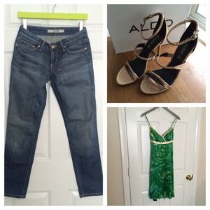 Alexia Admor Dress / Joe's Jeans / Aldo heals