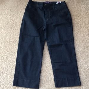 nydj cropped denim