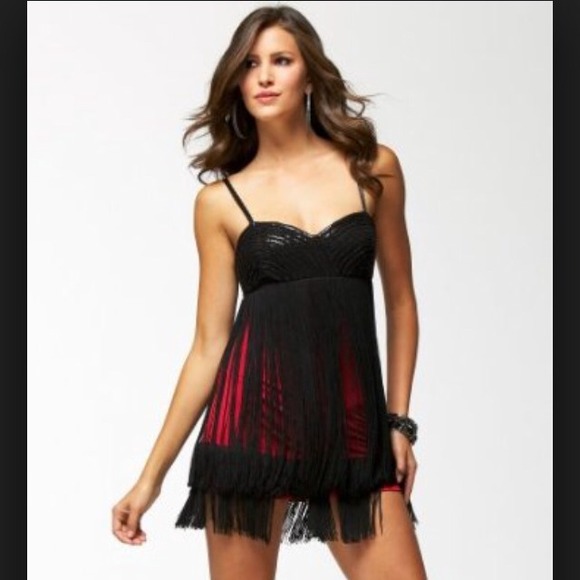 BEBE Flapper inspired dress