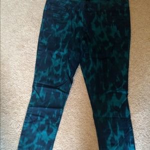 Printed jeggings- express