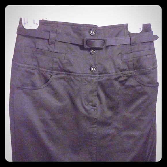 Black professional/sexy pencil skirt