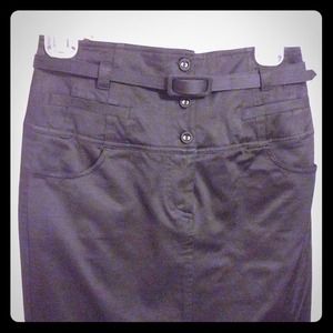 Black professional/sexy pencil skirt