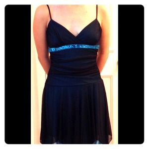 Juniors simple but elegant and fun cocktail dress.