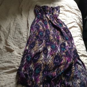 Delia's strapless maxi-dress$10 this weekend only