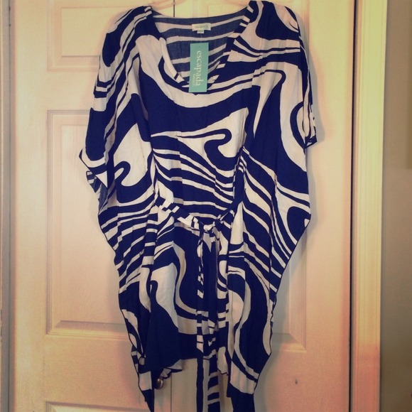 Navy Blue Beach Tunic