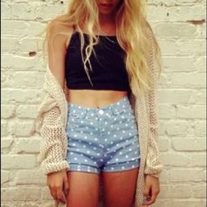 ⛔️SOLD⛔️ Brandy Melville Denim Shorts