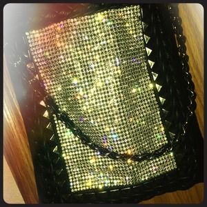 Rhinestone Crossbody Purse