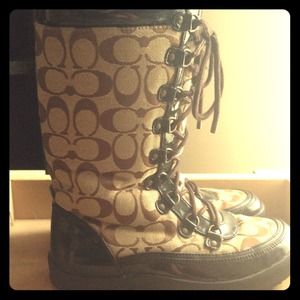 Authentic COACH boots. Will negotiate pricing