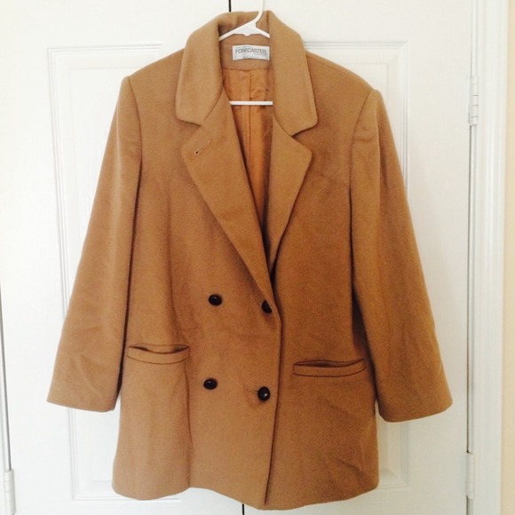 Wool khaki coat