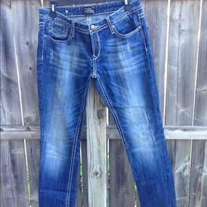 Express Rerock skinny jeans