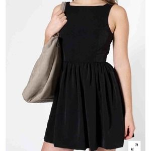 American Apparel Peach Skin Lola Dress 🍑