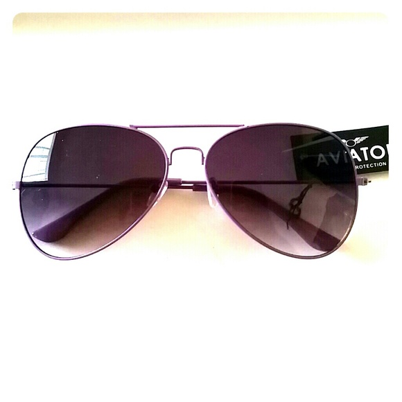 Accessories - 🚫 SOLD! 🚫 Purple Aviator Sunglasses