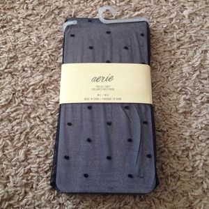 🎀Bundled🎀 Aerie Navy Polka Dot Tights!