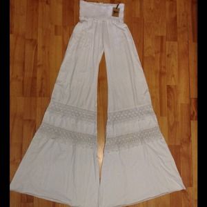 Nightcap Smocked Crochet Pants