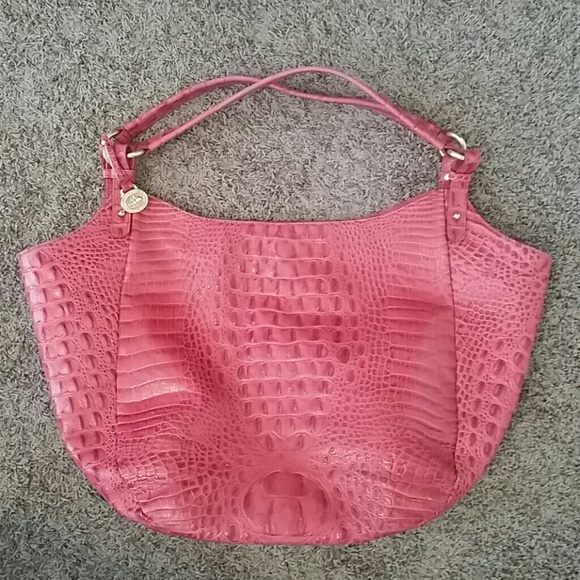 Pink Brahmin Shoulder Bag