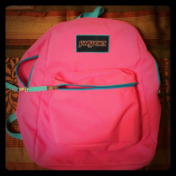 Hot Pink Jansport Backpack ✨