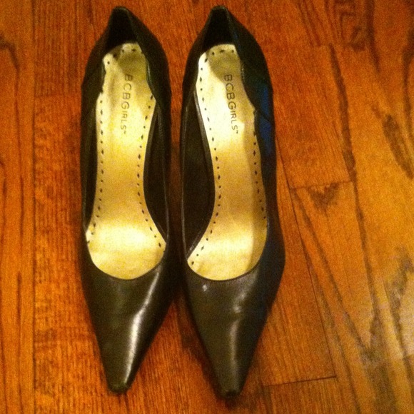 BCBGirls Black Pointed Heels