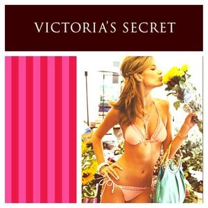 Peach Victoria's Secret bikini